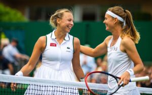 Marie Bouzková Instagram - Congratulations for your incredible career, Anett❤️ You will be missed and we all wish to see you come back🤗🙏🏼 @anett_kontaveit @wimbledon