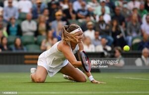 Marie Bouzková Instagram - Pictures can’t explain all the joy and emotions I felt this @wimbledon . I will never forget a second of it and will work hard to keep moving forward💪🏼 Thank you for your nice messages all this time🤗🙏🏼 Time to rest a bit and then we continue on hard courts!🐬