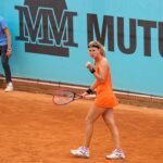 Marie Bouzková Instagram - Back to battling in Madrid💪🏼 Excited for the next round tomorrow🤗 @mutuamadridopen 🐬 Photo: Alvaro Diaz Mutua Madrid Open
