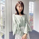 Mariko Dou Instagram - 先週金曜日の別ショットです📷 明日は久保田アナの代理で、「ワイド！スクランブル」のピックアップニュースを担当予定です！ よろしくお願いします✨ #明日 は #大下容子ワイドスクランブル #ワイドスクランブル #ニュース #テレビ朝日 #堂真理子 #アナウンサー