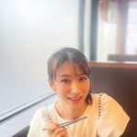 Mariko Dou Instagram - 焼き肉を食べて、元気が出ました‼️今日も暑くなりそうですが、皆さんも体調にはお気を付け下さい✨ #家族 で #焼き肉 #美味しかった です #ごちそうさまでした #堂真理子 #テレビ朝日 #アナウンサー