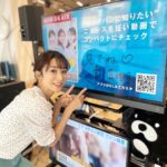 Mariko Dou Instagram - 今朝もアベモニをご覧下さった皆さま、ありがとうございます😊 けやき坂スタジオでは、今月27日までの夏祭り期間中、モニターが外向きになっていて、番組放送中、私たちのメッセージが表示されるようになっています❣️ アベモニは朝早いですが、サマステに遊びにくる前にスタジオ前を通る方がいらっしゃったら、是非モニターもチェックしてみて下さい♪ 今日も暑いですが、頑張りましょう❣️ #おはようございます #アベモニ #ありがとうございます #サマステ 期間中 #モニター に #メッセージ を書いてます #堂真理子 #テレビ朝日 #アナウンサー
