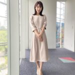 Mariko Dou Instagram - 本日の「ワイド！スクランブル」の衣装は、 ☆ワンピース… #laissepasse ☆アクセサリー… #ete でした👗✨ 秋素材のワンピースが素敵でした💕 木曜日の「ピックアップニュース」も担当予定です！よろしくお願いします✨ #大下容子ワイドスクランブル #ワイドスクランブル #ニュース #テレビ朝日 #堂真理子 #アナウンサー #アナウンサー衣装 #番組衣装