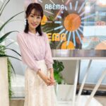 Mariko Dou Instagram - おはようございます♪ 今朝もアベモニ、ありがとうございます😊 もう9月も下旬なのに、今日も暑くなりそうですね💦 体調にはお気を付け下さい。 今日は爽やかな薄ピンクのブラウスでした💕 今日も頑張りましょう❣️ #おはようございます #アベモニ #ありがとうございます #今日 も #暑い ですね #堂真理子 #テレビ朝日 #アナウンサー