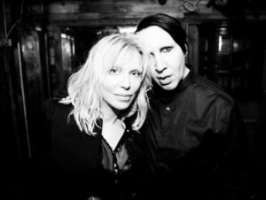 Marilyn Manson Instagram - “Fashion shoots with Courtney Love and Marilyn Manson”