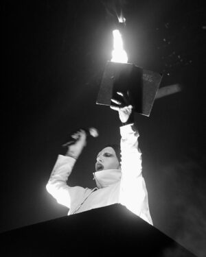 Marilyn Manson Instagram - Happy New Year.  Photos by @rosshalfin