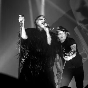 Marilyn Manson Instagram - Happy Birthday JD! To a wizard  so crude and genius he had to starve himself to create a new type of magic.  With all my love brother.  Forever. Photo@rosshalfin