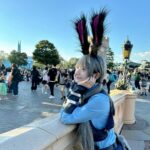 Marina Yamada Instagram - . 🏰🩵 #ディズニー #ディズニーランド #dハロ #dハロ仮装 #ハロウィン #コスプレ #ズートピア #ジュディ #ズートピアコスプレ #シンデレラ城 #disney #disneyland #cosplay #halloween