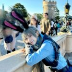 Marina Yamada Instagram - . 🏰🩵 #ディズニー #ディズニーランド #dハロ #dハロ仮装 #ハロウィン #コスプレ #ズートピア #ジュディ #ズートピアコスプレ #シンデレラ城 #disney #disneyland #cosplay #halloween