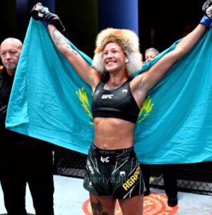 Mariya Agapova Instagram - ❤️💪🇰🇿 @mma.mashka #mma #ufc #warrior