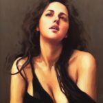 Mariya Shumakova Instagram - Все побежали и я побежал… Ну неоднозначное сходство на мой взгляд. А вам как портреты от нейросети? 🔮