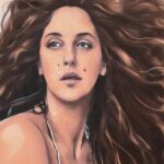 Mariya Shumakova Instagram - Все побежали и я побежал… Ну неоднозначное сходство на мой взгляд. А вам как портреты от нейросети? 🔮