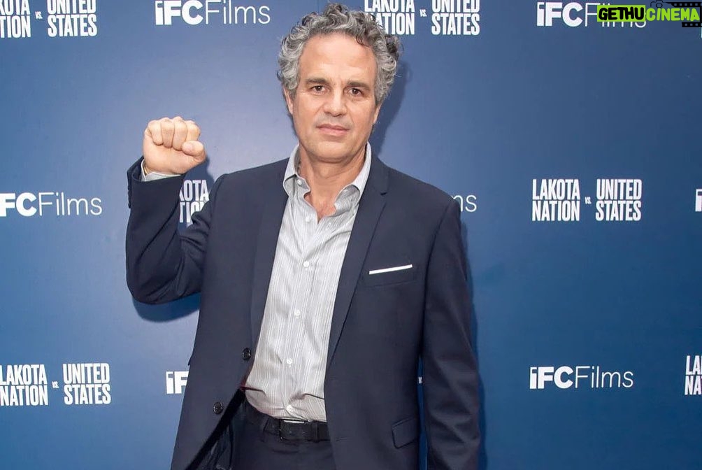 Mark Ruffalo Instagram - I’m so proud to have been a part of this film and the uplifting strength, wisdom, and love of Mother Earth and all creation that is displayed in the relatively unknown story of the Lakota, Nakota, and Dakota people’s history. You do not know the history of America without the revelations of this film told by the side of those who have lived it. @lakotanationfilm is coming to theaters on July 14th.