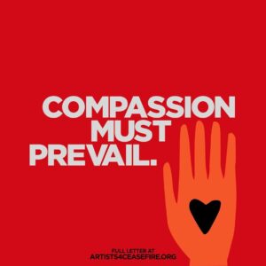 Mark Ruffalo Instagram - We come together as artists and advocates, but most importantly as human beings witnessing the devastating loss of lives and unfolding horrors in Israel and Palestine. 

Please join us in demanding that Congress, @POTUS, and other world leaders call for an immediate de-escalation and ceasefire in Gaza and Israel before another life is lost. We must facilitate a ceasefire without delay – an end to the bombing of Gaza, the safe release of all hostages, and adequate access for humanitarian aid to reach the people that desperately need it. 

Read our full letter at artists4ceasefire.org