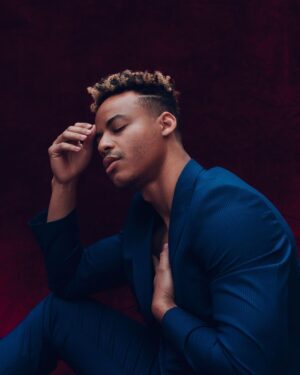 Mark St. Cyr Instagram - “Introducing the Duke of Burgundy, Miss Bridgerton”

📷: @theemmaexperience 
style: @jareddepriest 
suit: @kennethcole 
boot: @kennethcole 
—————————
#mensstyle #kennethcole #hsmtmts #bridgerton