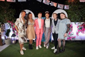 Mark St. Cyr Instagram - Feliz Quinceañero!

Had a wonderful time celebrating Frankie and the Quinceañero episode of #HSMTMTS yesterday at our live streamed event!

Really proud to be a part of a show that celebrates inclusivity, culture, and love! 🌈 

Episode 5 of @highschoolmusicalseries  is streaming now on @disneyplus !

——
styling: @jareddepriest 
suit/shoes: @fendi 
jewelry: @annesisteron
hmu: @thesophiaporter