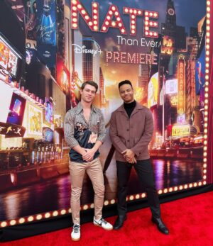 Mark St. Cyr Instagram - Had an uplifting time at the #BetterNateThanEver premiere! @timfederle has done it again y’all. 
Get your popcorn ready, and bring your tissues 🥲 cause this one brings all the feels ❤️