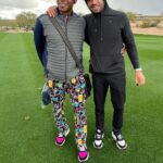 Mark Wahlberg Instagram - “It’s not if you play in the WM Phoenix Open Pro-Am, it’s who you hangout with at the WM Phoenix Open Pro-Am. #wmphoenixopen #greenestshowongrass #thepeoplesopen #municipal #golf