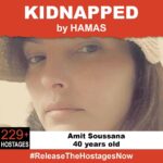 Marla Sokoloff Instagram – Amit was kidnapped by Hamas terrorists that invaded Israel on October 7th.  She is among over 229 hostages being held captive in Gaza in unknown conditions for over three weeks. Amit needs to be safely released along with all hostages!

Release Amit now! #ReleaseTheHostagesNow #NoHostageLeftBehind

To see photos of all of the hostages and to share a poster yourself, please visit @kidnappedfromisrael