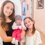 Marla Sokoloff Instagram - “The days are long… but the years are short.”Soaking up every single second with these three. 💓💓💓