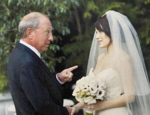 Marla Sokoloff Instagram - First one. It’s harder than I imagined it would be, to be honest. 💔I love this picture because it was just so us. You were probably telling me not to mess this up, because you really loved @alecpuro. 🙈 Miss you today, tomorrow, forever, and always Dad. Xo