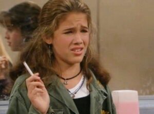 Marla Sokoloff Instagram - Everyone in L.A when the forecast says rain again next week. 🌧️☔️🌧️
.
.
.
#rain #rainraingoaway #fullhouse #gia #90s #throwbackthursday #throwback #tbt