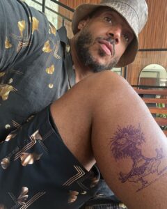 Marlon Wayans Instagram - My first tattoo… vida a paz sempre 🇧🇷
