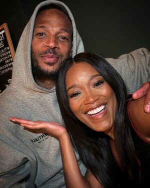 Marlon Wayans Instagram - Lil’ miss Keke all grower up. Such a funny talented, sweet, beautiful soul inside and out… we out here cooking’ up some shit.