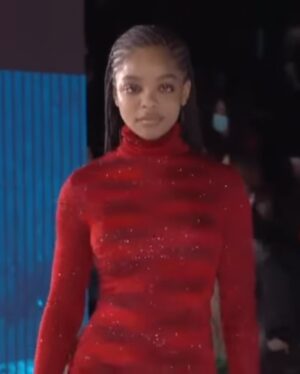 Marsai Martin Instagram - first time’s a charm (thank the lawd) ✨
MFW #Missoni #MissoniFallWinter22 
thank you for having me :)