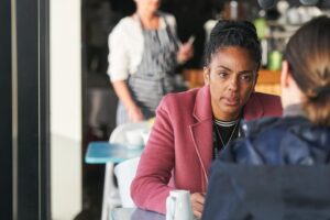 Marsha Thomason Instagram - @erinshanagher is such an amazing scene partner. This one from tonight’s episode was one of my favourites. We’re so close to finding out who dunnit!!! 9pm @itv
