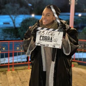 Marsha Thomason Instagram - It’s my birthday and a wrap for me on Cobra series 3! Woohoo!!❤️