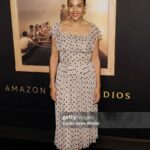 Marsha Thomason Instagram - Great night celebrating my friend @joelphillimore and the rest of the remarkable cast of The Boys In The Boat directed by George Clooney. Also happy to get a red carpet wear out of this @laceandbeads_london dress that I love!