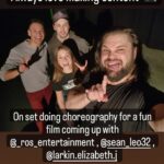Martin Casaus Instagram - I always enjoy the chance to create something. This is me going Into my weekend...jk. This is some fun doing some choreography for a fun film with @sean_leo32 , @_ros_entertainment , @larkin.elizabeth.j Good times ahead Salt Lake City, Utah