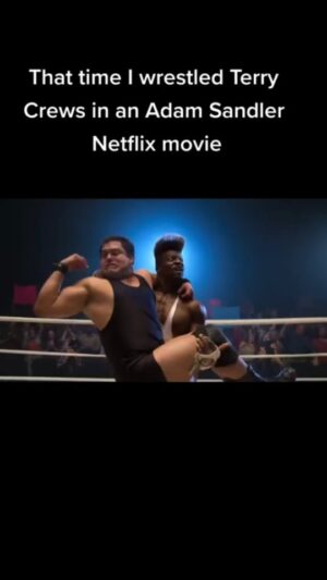 Martin Casaus Instagram - That time I wrestled @terrycrews in an @adamsandler movie. The whole experience was way to fun.....almost as fun as Terry's hair 😁...almost. 100% would recommend and do again 

Life is crazy when you sit and think about what some picked on Utah kid would end up being. Ps bullys suck, sieze the day, and do some shit you'll never forget as often as possible. Then go follow the youtube channel and tell me what you did with your day. Www.youtube.com/Mrmartincasaus 

#martincasaus #utah #wrestling #prowrestling #terrycrews #adamsandler #sandywexler #photooftheday #love #art #reels #reelsinstagram #youtube #youtuber #martincasauswrestling #wrestlinginc #adamsandlerhustle #AdamSandlermovie #MartinsMovies