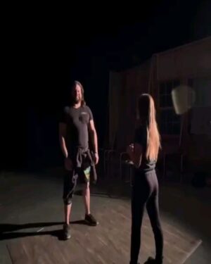 Martin Casaus Instagram - I always enjoy the chance to create something.  This is me going Into my weekend...jk. 

This is some fun doing some choreography for a fun film with @sean_leo32 , @_ros_entertainment , @larkin.elizabeth.j 
Good times ahead
