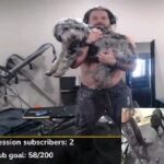 Martin Casaus Instagram - Had a blast today testing out the new gym stream. Got visited by the puppies so pup squats ensued! Loki was not a fan. Twitch.tv/MartinCasaus Gonna edit and then hop on GTA with the community here shortly so if you have that game on pc come Join us #MartinCasaus #Mcfluffs #HouseofCasaus Salt Lake City, Utah