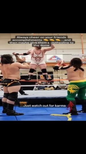 Martin Casaus Instagram - Always cheer on your friends accomplishments....and then maybe clothesline them in the face but cheer them on first!

Also watch out for karma. It WILL find you. So keep in mind

#MartinCasaus #HouseofCasaus #MartytheMoth #ProWrestling #Wrestling #wrestlingcommunity #aew #LuchaUnderground #wwe #impactwrestling #wrestlingislife 11
#SaltLakeCity #SLC #VisitSaltLake #Utah #SaltLake #UtahGram #UtahTravel #SLCCreativeCommunity #SLCContentCreators #utahcontentcreator 10
#Mcfitness #Health #Wellness #Fitness #Healthy #Workout #Gym #Fit