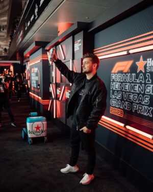 Martin Garrix Instagram - crazy weekend at @f1lasvegas!! 
@heineken_us #HeinekenPartner
