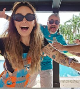 Martin Juneau Instagram - 🩵 🐬 @miamidolphins Hard Rock Stadium