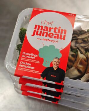 Martin Juneau Instagram - Aimez-vous le "nouveau" visuel des plats MJ pour MetroGO?
🔥
#MartinJuneauPourMetro 
#MetroGO 
#PrêtÀManger