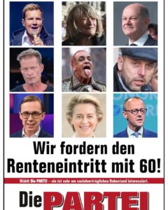 Martin Sonneborn Instagram - Die PARTEI Meißen informiert…