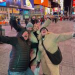 Martine Lunde Instagram - Endelig tilbake i favorittbyen🗽 Times Square, New York City