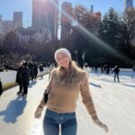 Martine Lunde Instagram - Stå på skøyter i Central Park ✓ Central Park, New York