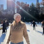 Martine Lunde Instagram - Stå på skøyter i Central Park ✓ Central Park, New York