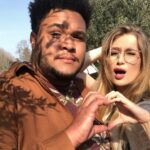 Marvin Pellegrino Instagram - Mehdi et Hortense💕 @itc_tf1 @tf1 @davydzenka.catherine Château de Calvières
