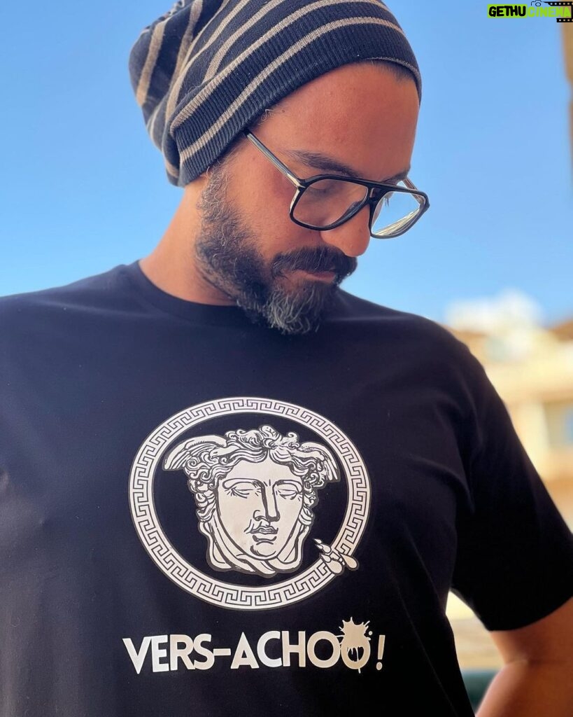 Marwan Younes Instagram - The design I like the most 😎 get yours from @im_wearing_marv 💃 VERSACHOO!