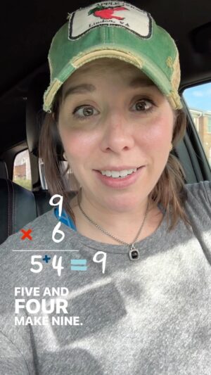 Mary Katharine Ham Instagram - A math trick I learned while teaching my oldest her multiplication tables. I know many kids have a hard time just memorizing lists of numbers, so maybe this can help some of your kids, and if not, it’s just kinda cool! 

My daughter really thrived once she had this trick to jog her memory. For other times tables, we use pictures and stories to help her remember (more on that if anyone’s interested) and slowly but surely, she’s getting to quick recall. It’s just a matter of how you get those things to stick in your brain, and different things work for different brains. Hope y’all enjoy this one even if you already know your 9s times tables. 😂

#math #mathtricks #mathskills #homeschool #sorta