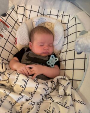 Mary Katharine Ham Instagram - Apparently, it’s National Sons Day, which is probably fake, but I’ve never done it before, so here is my son. Getting fatter every day!