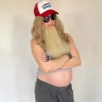 Mary Katharine Ham Instagram - Thor’s (cute) Hammer (technically baby Mjölnir) was not having it, y’all. Ya try to keep it simple with the baby cosplay and she freaks out just because you have blonde hair and a beard and just woke her up from her nap like that.