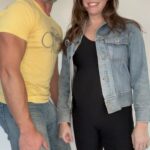 Mary Katharine Ham Instagram - Fit Thor and Fat Thor. Who else? Originally, the plan was to be Hemsworth and Portman Thors, but I got pregnant, so couldn’t pull off Mighty Thor. I will be setting a goal to get her arms in 2023 tho. The big girls went rogue this year, and we scared the crap out of the baby trying to get her in costume and in this shot. She did… not recognize us. More to come of that disastrous bit of the photoshoot.